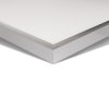 Panou LED argintiu cu ramă 300 x 600mm 24W Premium (Culoarea luminii alb lumina zilei)