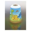 79566 7 lampă led pentru copii cu lumină dino care funcționează cu baterii