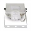 Spot LED alb premium 10W cu senzor de mișcare (Culoarea luminii alb cald)