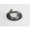Spot LED pentru gips-carton 3W crom grafit 12V (Culoare lumină alb rece)