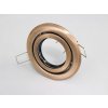 LED spot luminos pentru gips-carton 3W antic - cupru 12V inclinabil (Culoarea luminii alb rece)