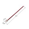 Conector pentru bandă LED COB cu dimensiuni cablu