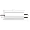 127496 1 led zdroj trafo 24v 400w ip67 slim