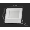 128985 1 led reflektor 200w 115lm w premium