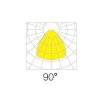 129462 11 bile listove led svitidlo 120cm 54w 90 3f