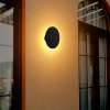 130620 4 cerne led nastenne svitidlo kulate 160mm 12w ip65