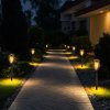 131677 7 solarni zahradni led svitidlo zapichovaci s imitaci plamene 1w baleni 4ks