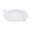 132464 1 bily vestavny led panel kulaty 120mm 9w 24v rgb cct