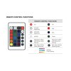133082 5 rgbw led reflektor 50w s do