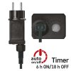 114240 a condus Crăciun icicle 5m alb rece programe timer