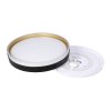 131509 2 cerno bilo zlate led stropni svitidlo manhattan kulate 24w