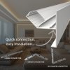 134571 6 vestavny profil pro led pasky v16 bily