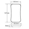 137100 4 dimled dalkovy ovladac slim univerzalni cerny 1 kanalovy
