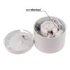 137112 3 bile stropni led svitidlo alexo 120mm 12w ip54 cct stmivatelne