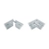 137211 2 stribrny montazni ram 60x60x7cm pro led panel