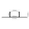 Dimensiunile LP317F