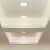 140360 5 bily vestavny led panel hranaty 220 x 220mm 18w cct economy