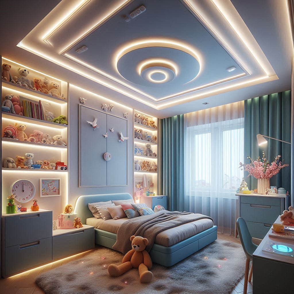 LED osvetlenie v detskej izbe