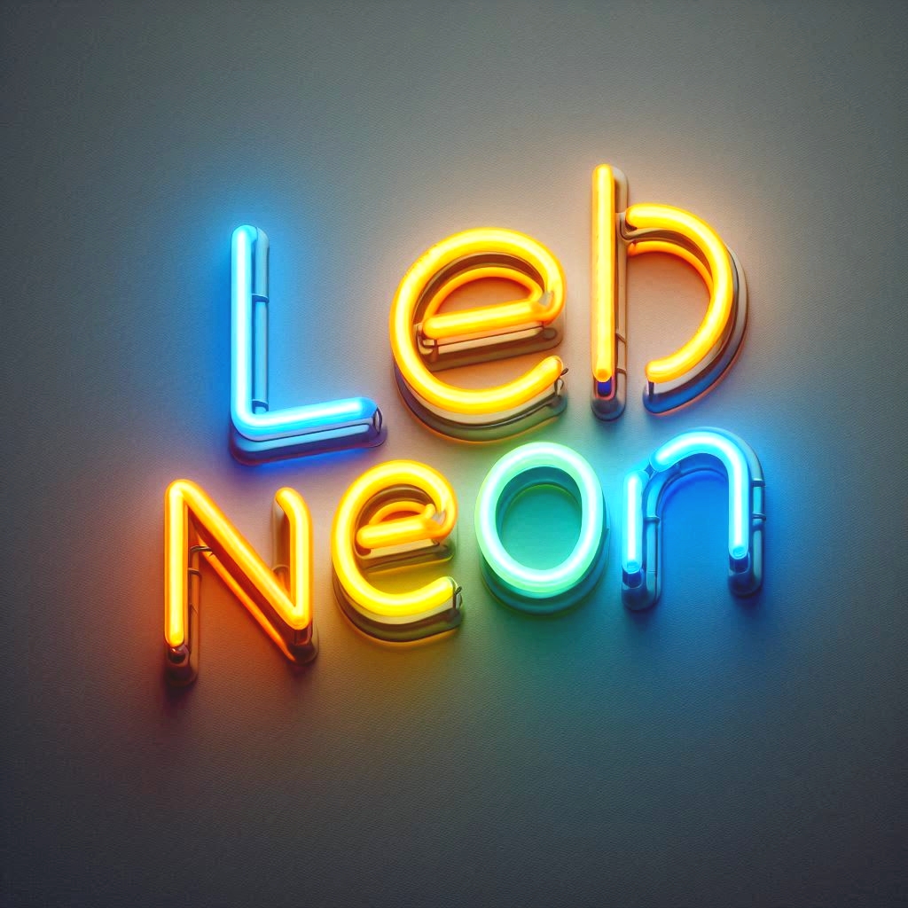 LED pásik jenofarebný NEON na 12V/24V, jeho zapojenie a výhody
