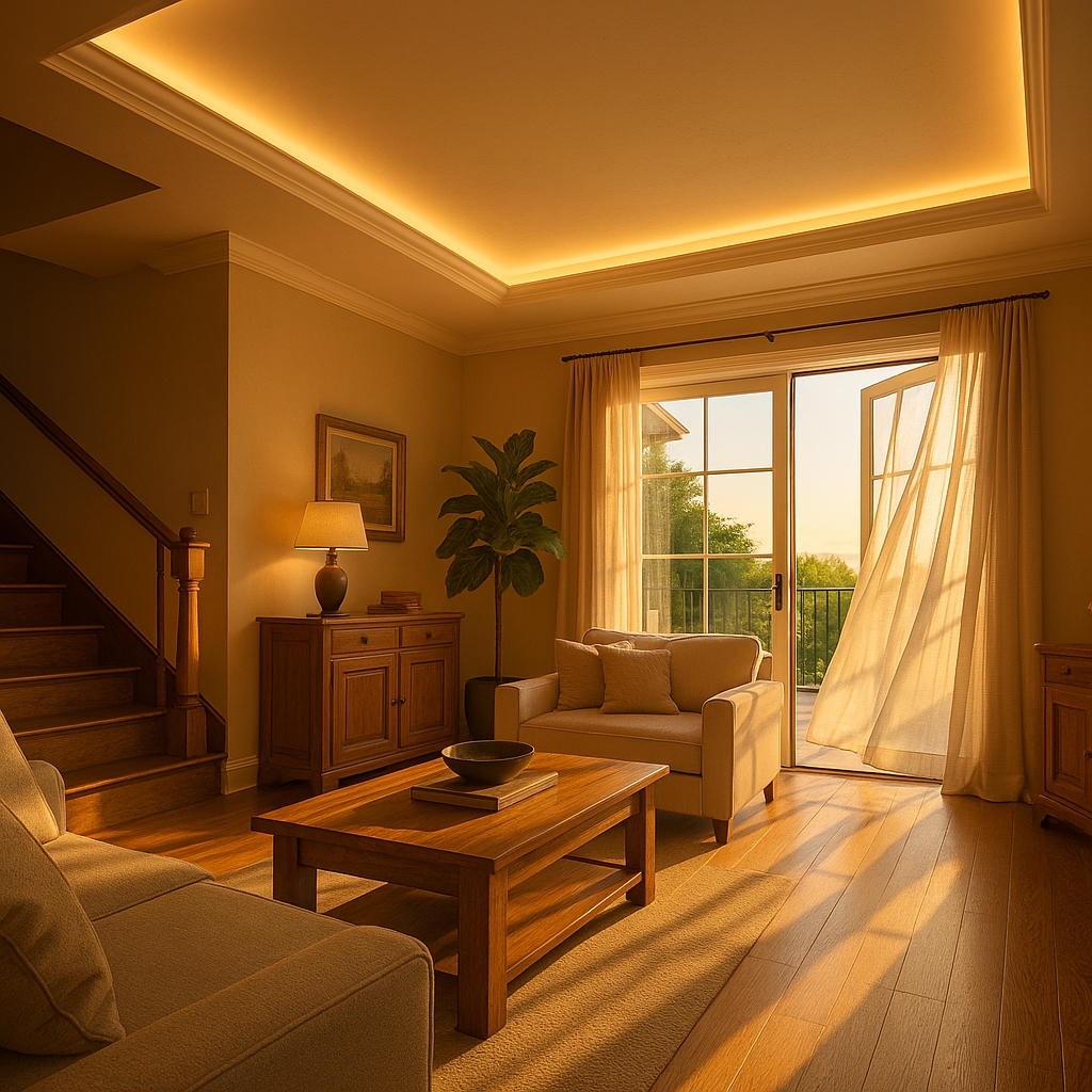 LED-obyvaciaizba-znizeny-strop-osvetleny-ledpas