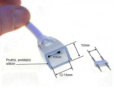 uprava pripojenia LED pasu