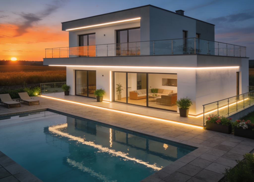 suvisle led podlahove a stropne vode odolne osvetlenie kupelne