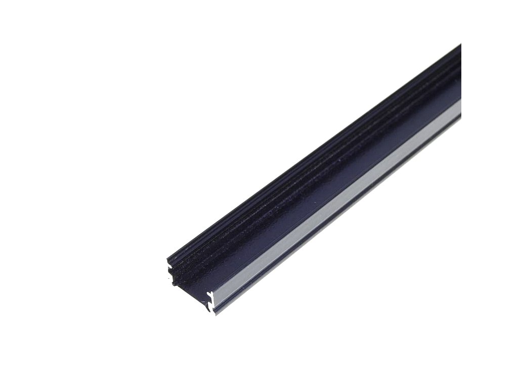 led Hliníková lišta Slim, anodizovaný úzky profil pre LED pásiky do 10mm, 2m, 1ks – detail LED pásika