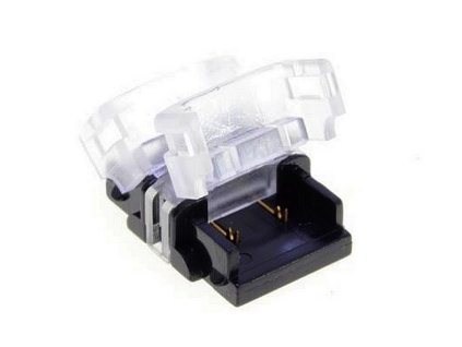 LedStar Spojovacíkonektor pre bielo svietiace LED pásiky, 10mm, spoľahlivé elektrické komponenty pre LED projekty