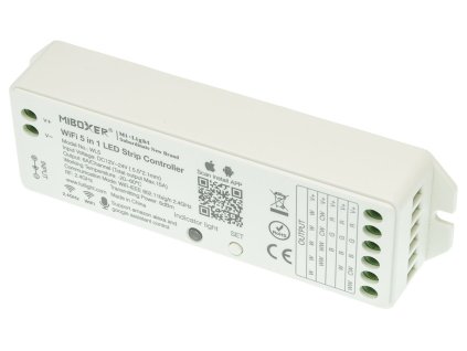 MiLight WiFi Ovládač LED Pásikov s piatimi funkciami v jednom 15A 12V-24V, WL5 – ukážka svietenia pod skrinkou