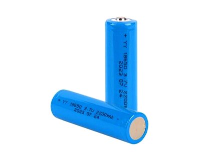 led 18650_2200mAh Nabíjateľná batéria Li-Ion 3,7V – produkt v použití