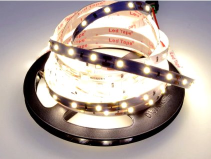 led pasik 5m 12v smd2835 60led m 6w m 4000k denna biela ip20