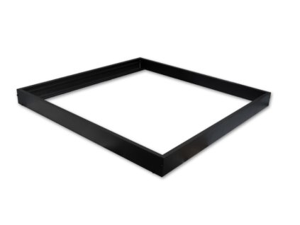 led Montážny čierny rámik 600x600mm pre LED stropný panel – obsah balenia