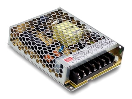 Mean Well LED Napájací kovový montážny spínaný zdroj LRS-100-12 – obsah balenia