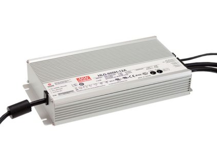Mean Well LED Napájací kovový vode odolný LED zdroj HLG-600H-12 IP67 – konektor a príslušenstvo