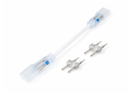 Prepojka pre LED NEÓN pasy 230Vso šírkou 8x16mm 10cm LED pás do interiéru