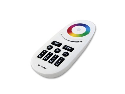 MiLight RF Diaľkové ovládanie pre RGB a RGBW farebný LED pásik, čierne tlačidlá, FUT095 – napájací zdroj – pohľad zblízka