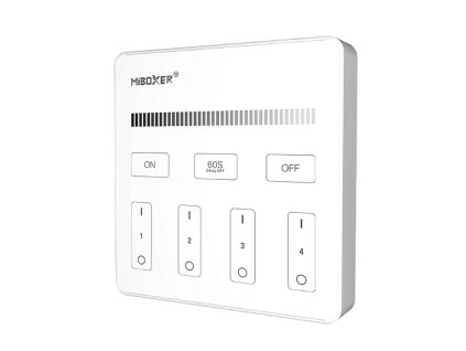 ovladac panelovy biele led pasiky