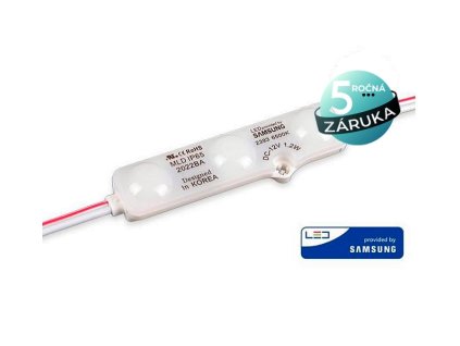 SAMSUNG 1,2W LED svetelný modul mliečny kryt MLD, 6500K 135lm SMD5730 IP68 12V – hlavný záber produktu