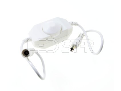 Stmievač jednofarebného LED pásika jednokanálový biely 5A 12V/60W 24V/120W – produkt v použití