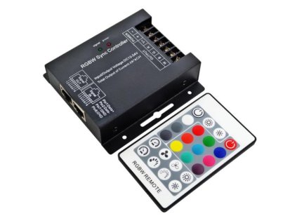 RF tlačidlový ovládač RGBW LED pásikov 24A 12-24V 288-576W – detail LED pásika