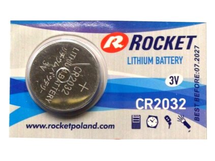 bateria cr2032 rocket