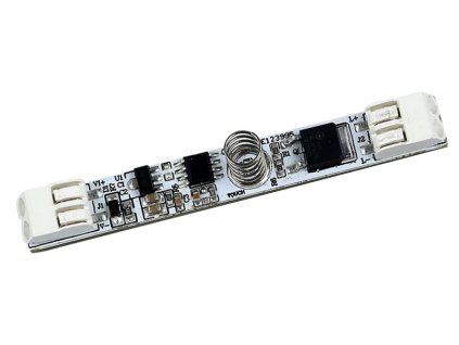 Dotykový vypínač a stmievač LED pásikov dotykom na lištu z LED pásikom, zo svorkami, 6A 12V/72W 24V/144W – hlavný záber produktu