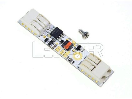 Stmievač pre LED pásiky so svorkami, ovládanie dotykom po celej ploche lišty 7,5A 12V 90W 24V 180W, ovládanie jasu alebo farieb COB LED pásov