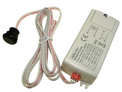 Pohybový dverový senzor pre LED svietidlá 5A 230V/500W – konektor a príslušenstvo