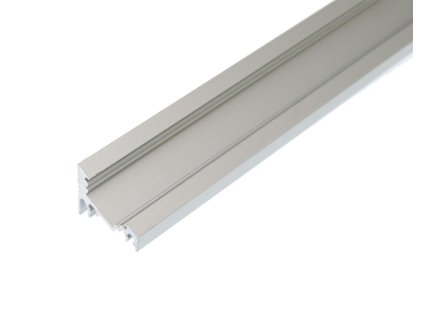 Topmet Hliníková lišta Corner, eloxovaný rohový profil pre LED pásiky do 10mm, 2m, 1ks