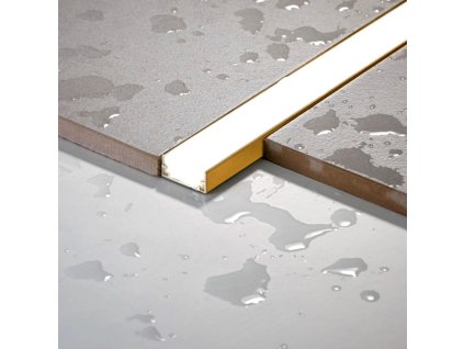 vode odolna podlahova lista zlata