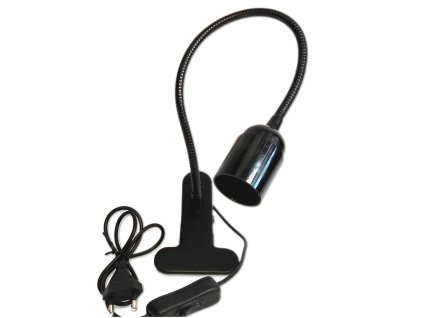 lampa e27 s klipsom a vypinacom