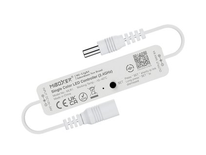 stmievac biele led pasiky mono