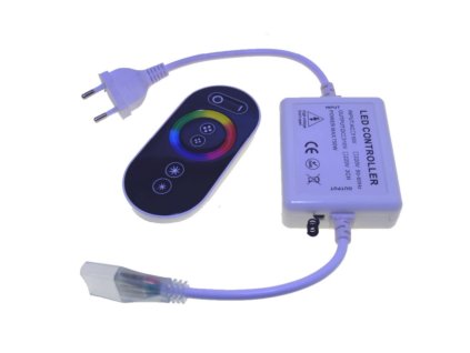 rgb led ovladac 230v