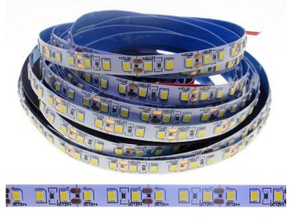 LED pásik 5m 12V 9.6W/m Denná biela LED pás do interiéru